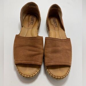 Born Women's Seak Brown Sandals Size 7